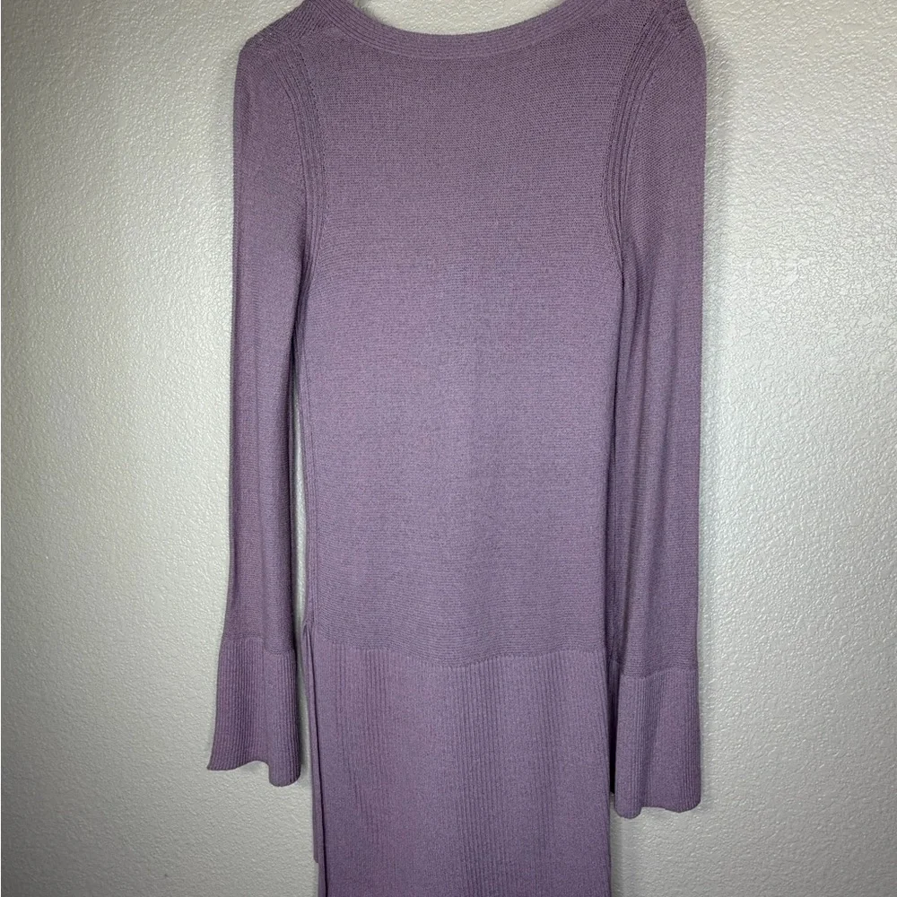 Free People Lavender‎ Long Sleeve Vneck Sweater Top